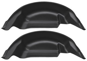 Ford F-150 Wheel Well Guards - Rear - Husky Liners - Black - `15-`20
